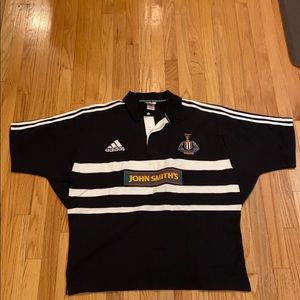 Vintage Adidas Newcastle Falcons Rugby Shirt XL